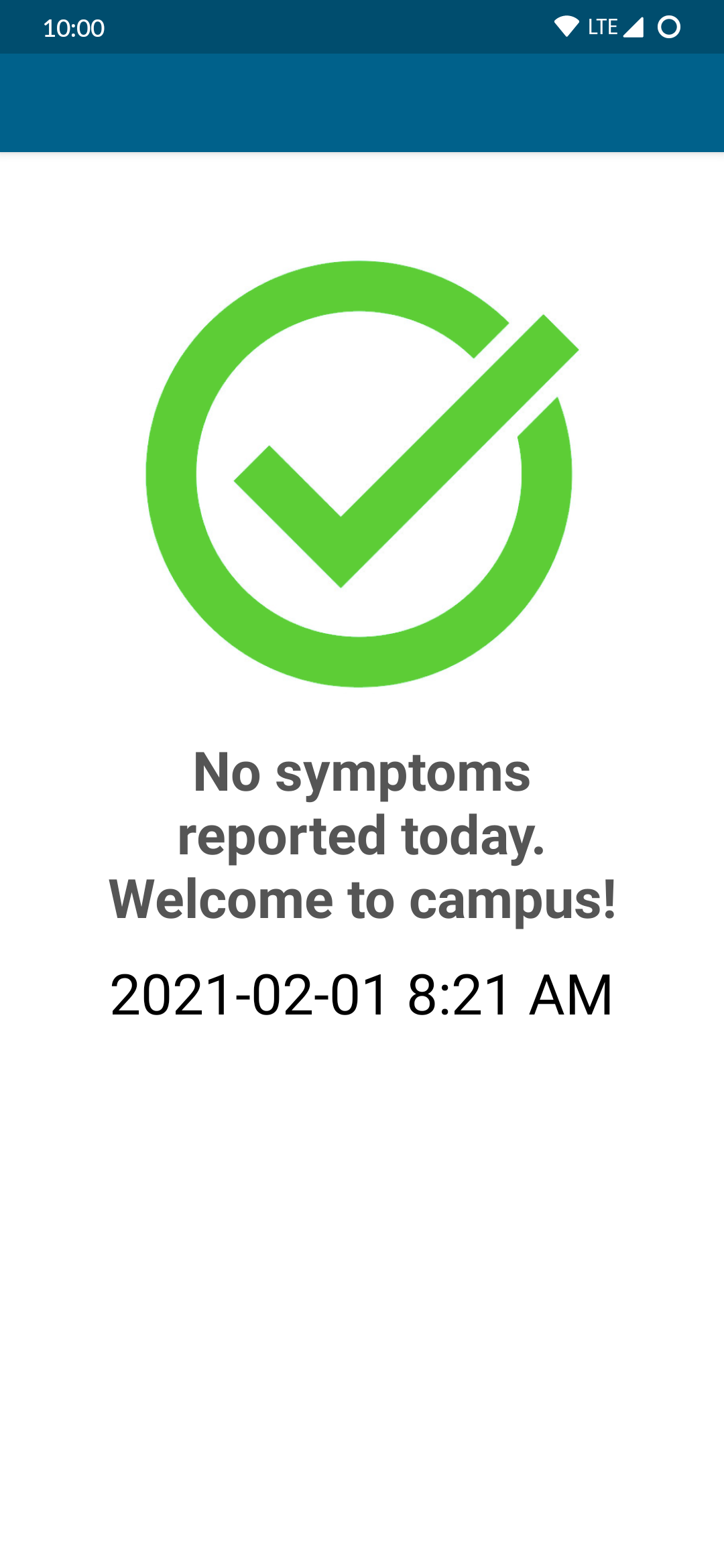 Screenshot of fake LiveUnsafe application